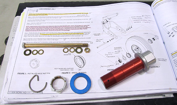 Nose Gear Axle Parts