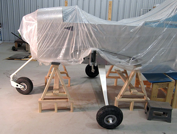 Main Wheels Attached To Main Landing Gear