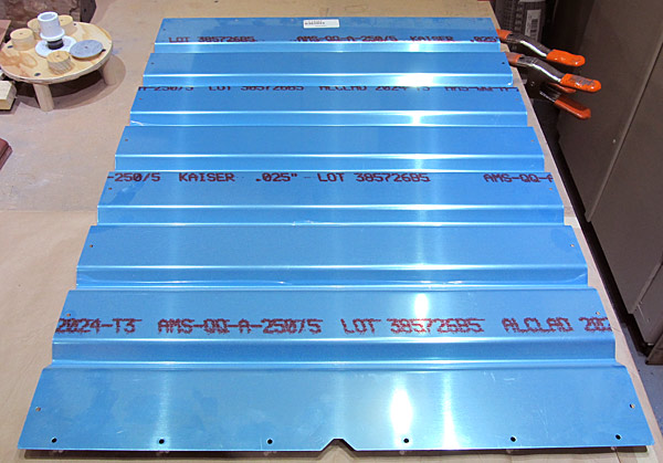 Debur Baggage Bulkhead Door