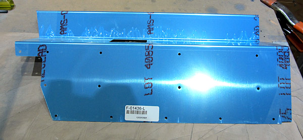 Left Control Column Cover