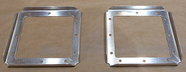 Deburred Control Stick Boot Doublers